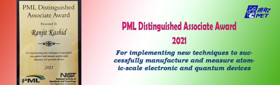 PML Distinguished Associate Award